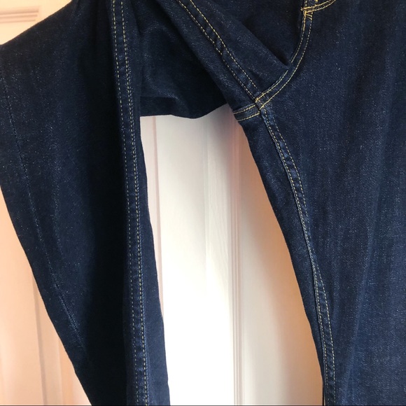 Five Four Dark Wash Blue Denim Relaxed Straight Jeans 38 - Picture 8 of 16